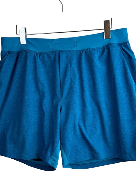 lululemon athletica Other - Lululemon T.H.E. Short 7" Nulux Liner Heathered Vivid Aqua men’s size XXL